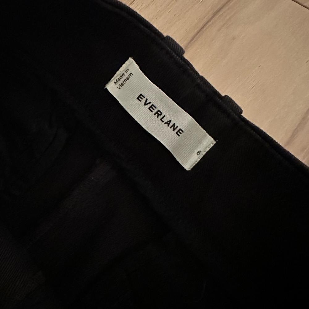 Everlane Wide Leg Crop Trousers | Size 6 - Picture 3 of 12